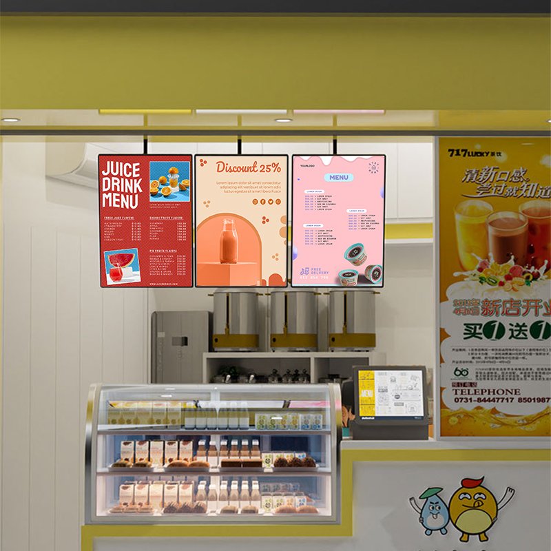 Durable Advertising Display Ultra-thin light box Backlit Advertising Order Food Advertising Light Box Slim Led Light Box