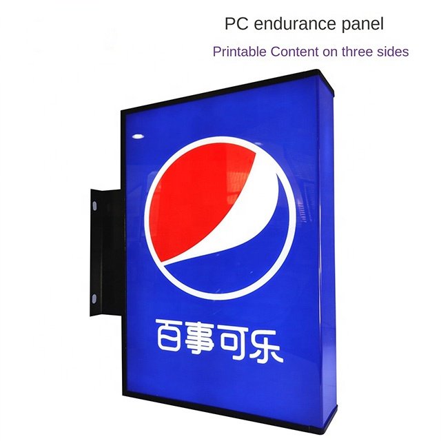 Outdoor Turning Board Lightbox Advertising Light Box Led Sign 3d Acrylic Led Light Box Advertising Equipment