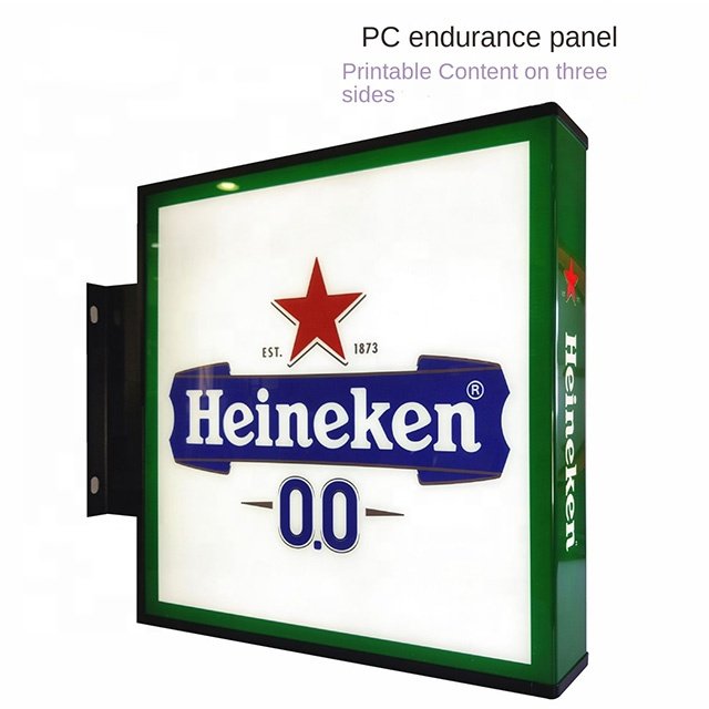 Outdoor Turning Board Lightbox Advertising Light Box Led Sign 3d Acrylic Led Light Box Advertising Equipment