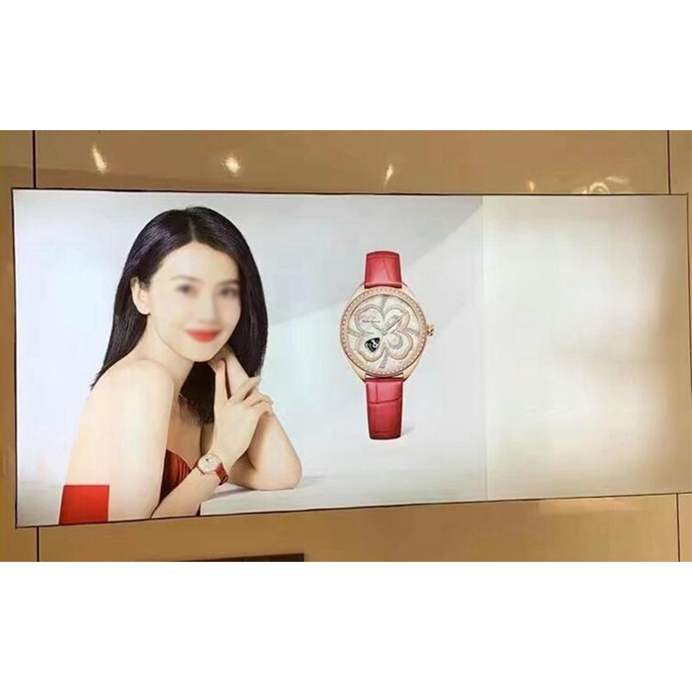Shopfront Backlit Frameless Textile Advertising Board Fabric Led Lightbox Light Box Banner