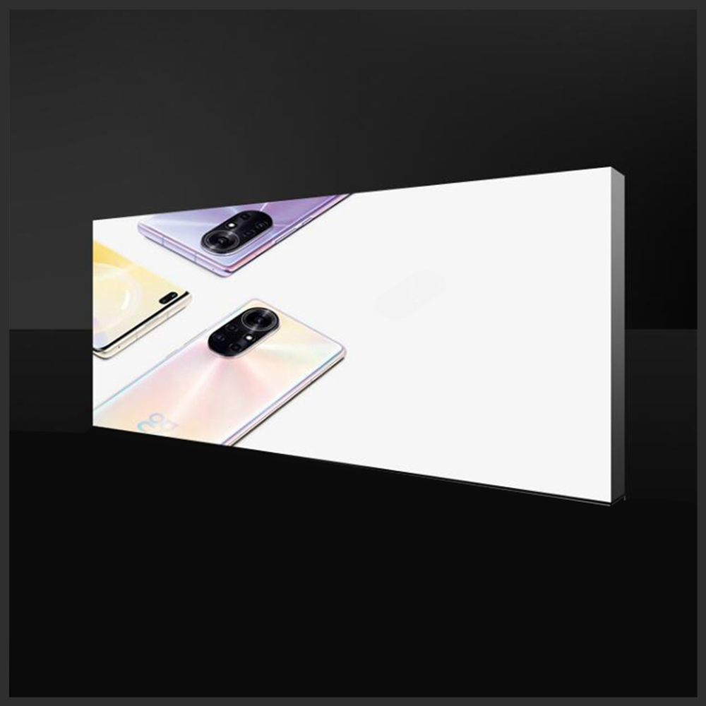 Shopfront Backlit Frameless Textile Advertising Board Fabric Led Lightbox Light Box Banner