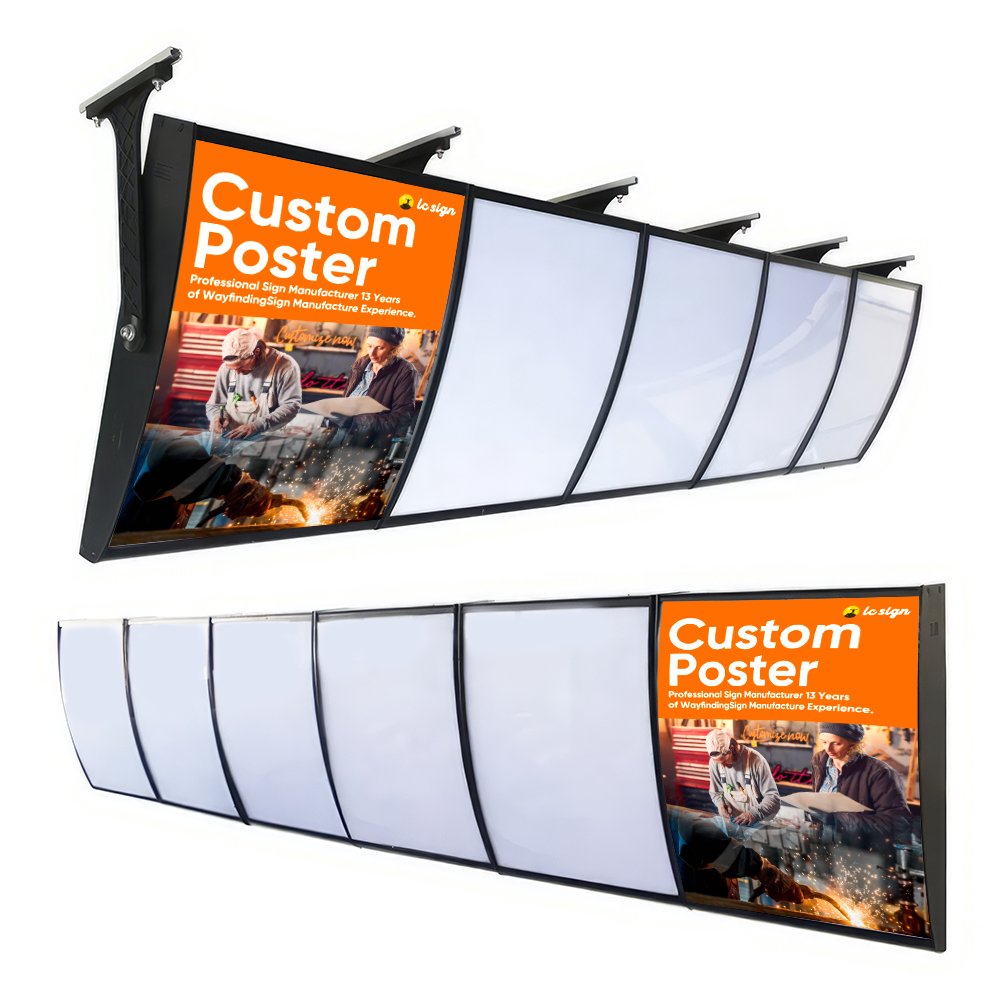 Shop Outdoor ultra thin Light Box Illuminated Advertising Sign Board Led slim light box Picture Frames For Advertising Display