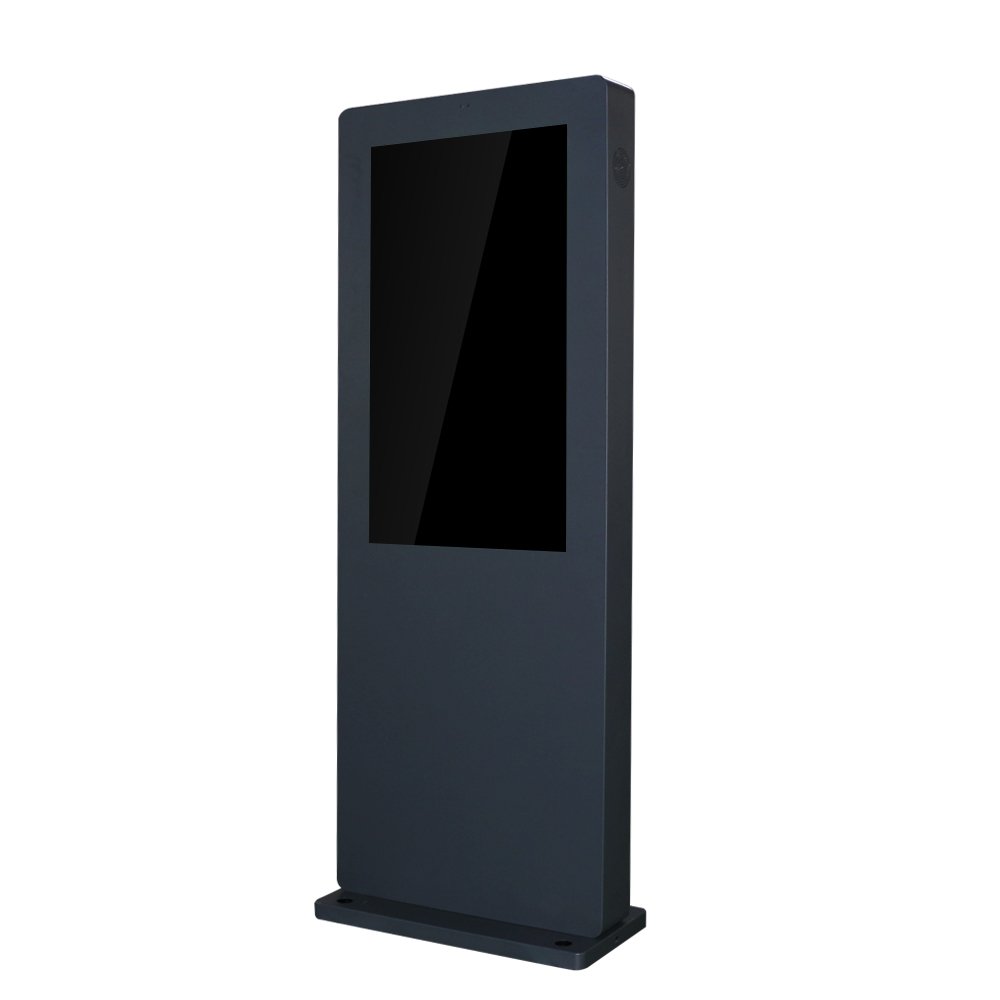 High Brightness 55 65inch Outdoor Waterproof Kiosk Totem Advertising Floor Standing Lcd Displays Screen Digital Signage