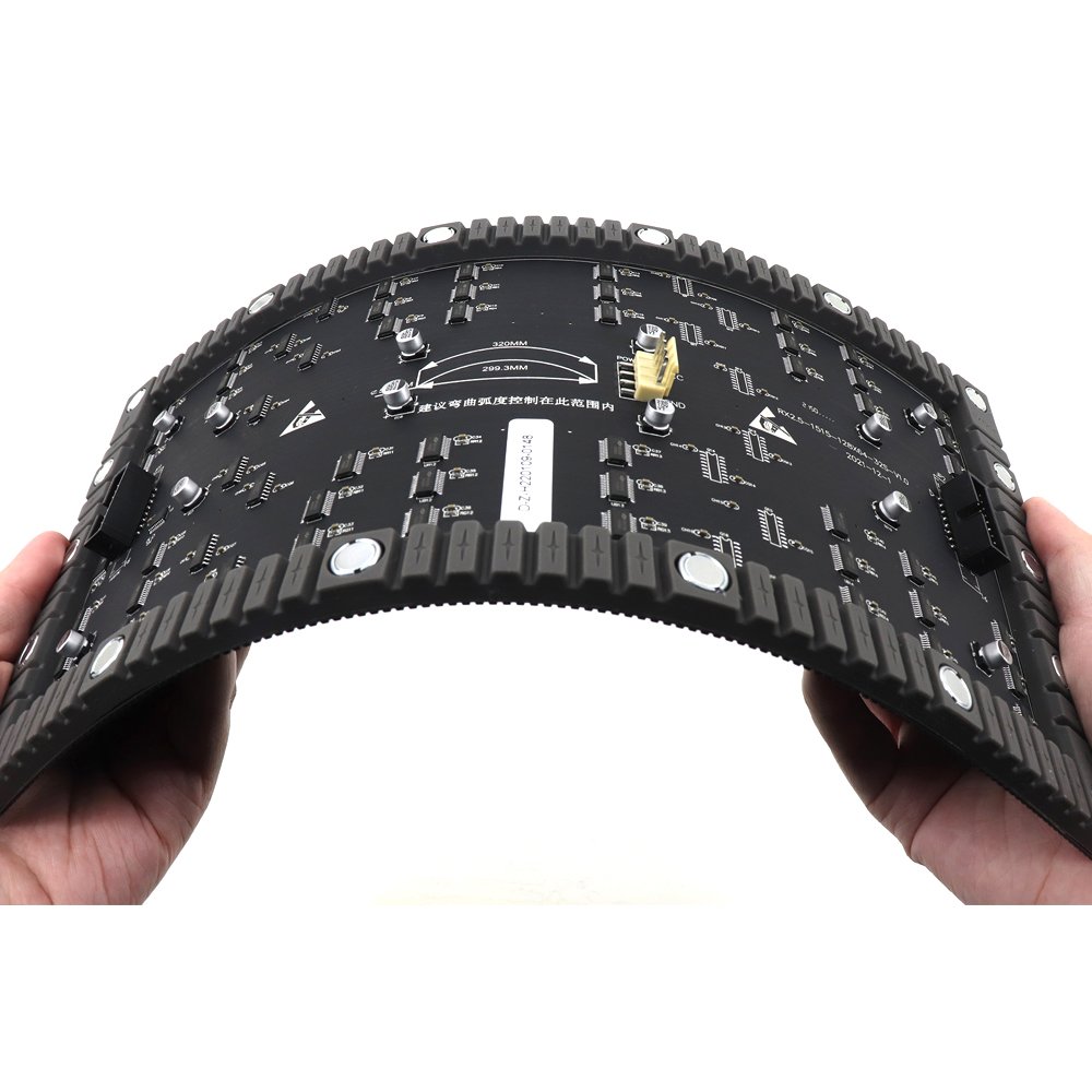 P2.5 P4 2.5MM 4MM Indoor Full Color Display Board Curved Video Wall Flexible Led Screen For Advertising