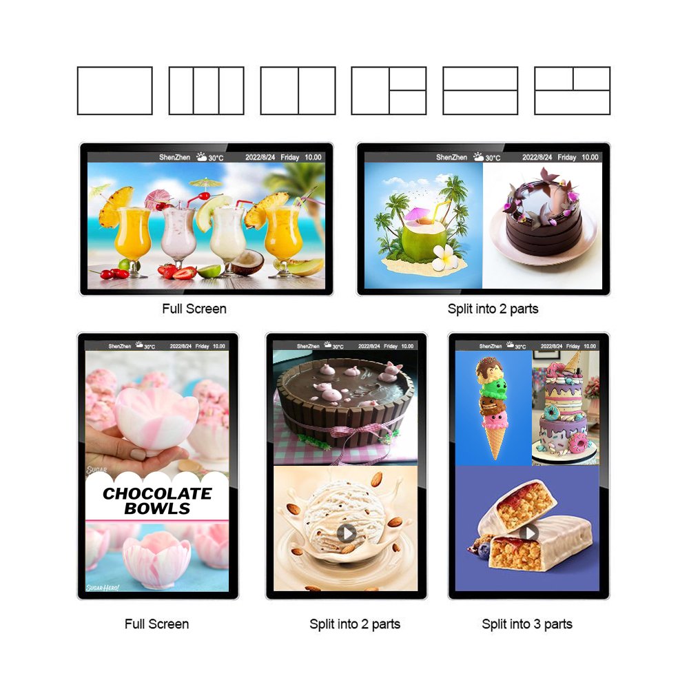 32 inch Factory Price Digital Signage and Displays Wall Mount Black Screen Indoor Lcd Panel Display