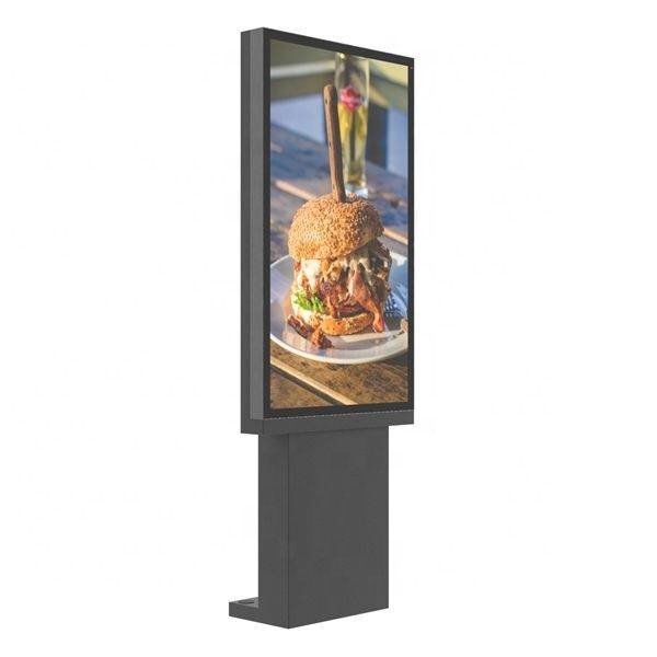 49inch outdoor drive thru menu board restaurants advertising display