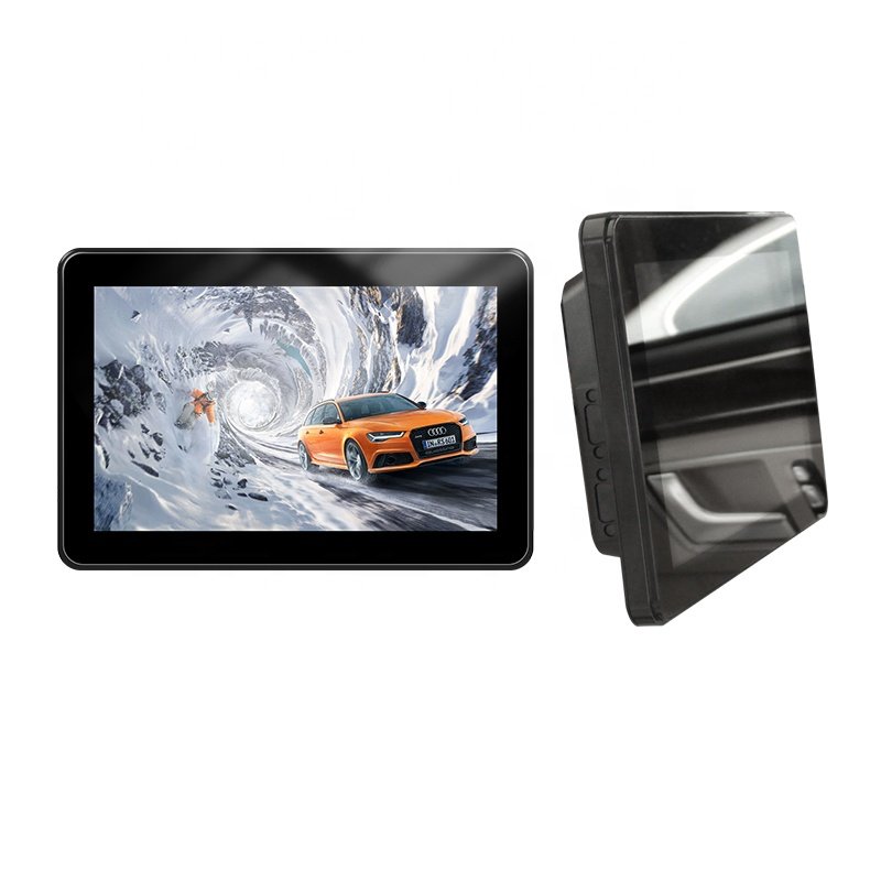 10 inch Light Weight Taxi Headrest Android Media Player Tablet WIFI 4G Taxi Digital Signage Advertising Screen with Cloud CMS