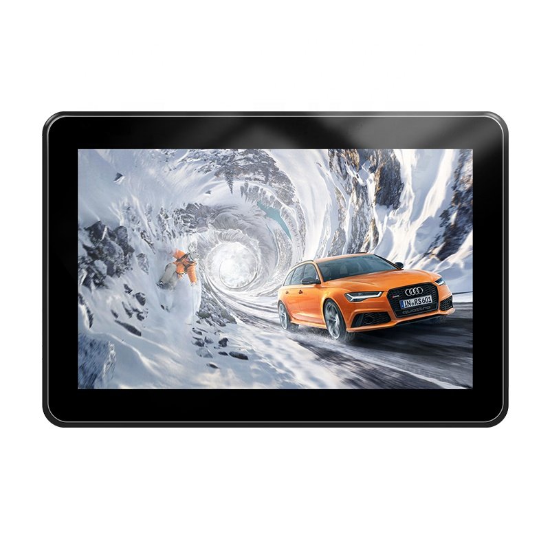 10 inch Light Weight Taxi Headrest Android Media Player Tablet WIFI 4G Taxi Digital Signage Advertising Screen with Cloud CMS
