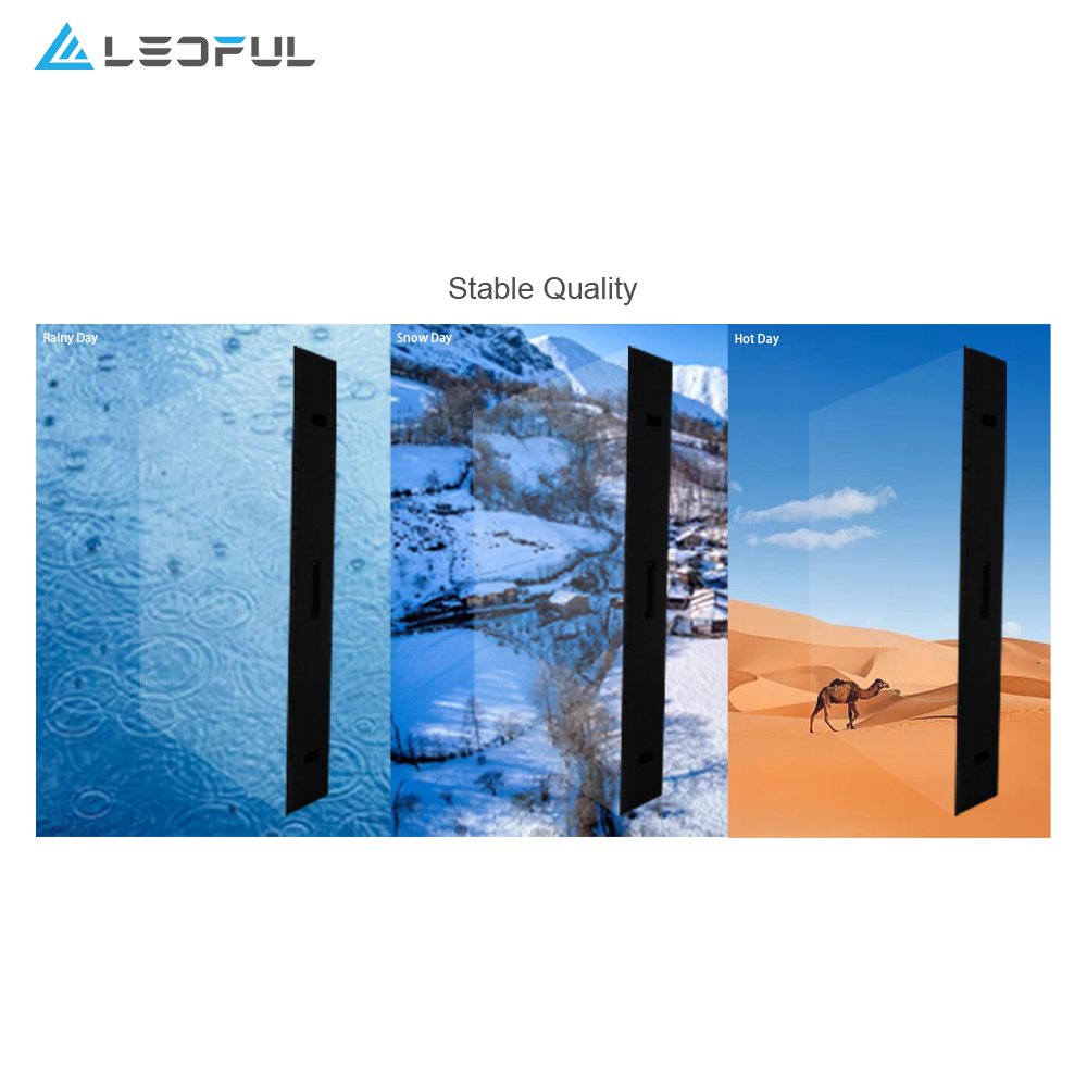 LEDFUL Advertising Screen Full Color Outdoor Large P2.5 P3 P4 P5 P6 P8 3D LED Display Screen