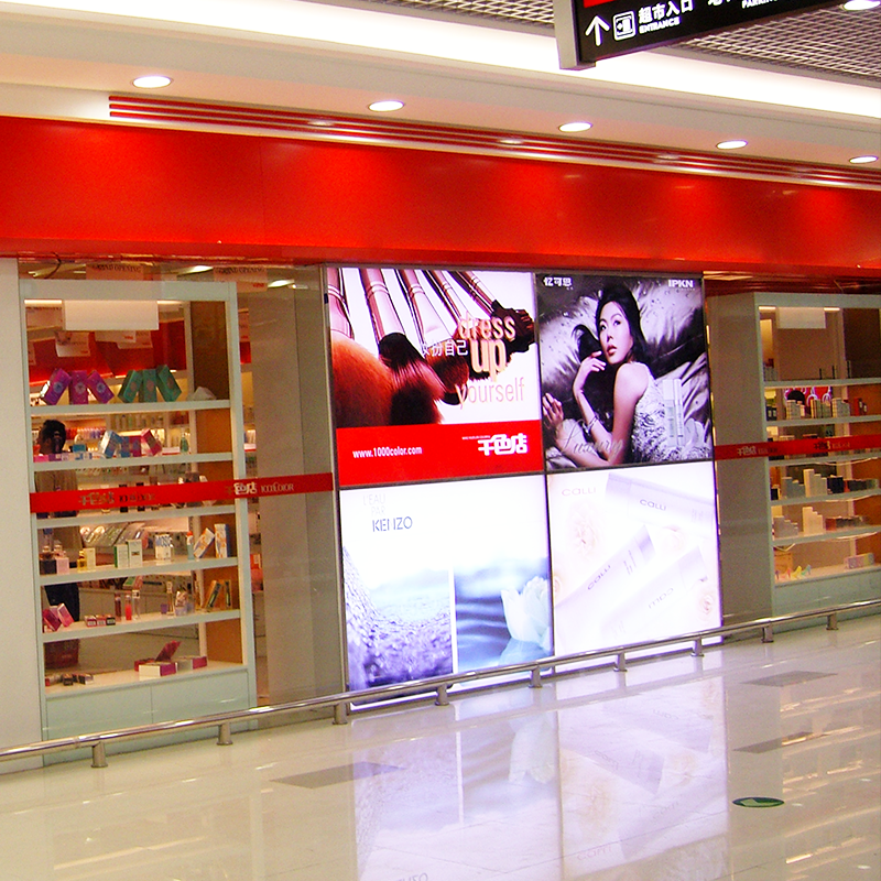 Aluminum Clip-On Frame Led Display Board Price Ultra-Thin Poster Board Snap Frame Slim Light Box for A1 szie