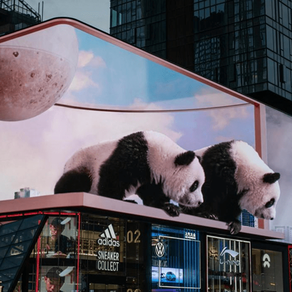 HD Big Giant 3D Effect Outdoor Advertising P4 P5 P8 P10 LED Billboard Display Billboard Pantalla Exterior Led Screen