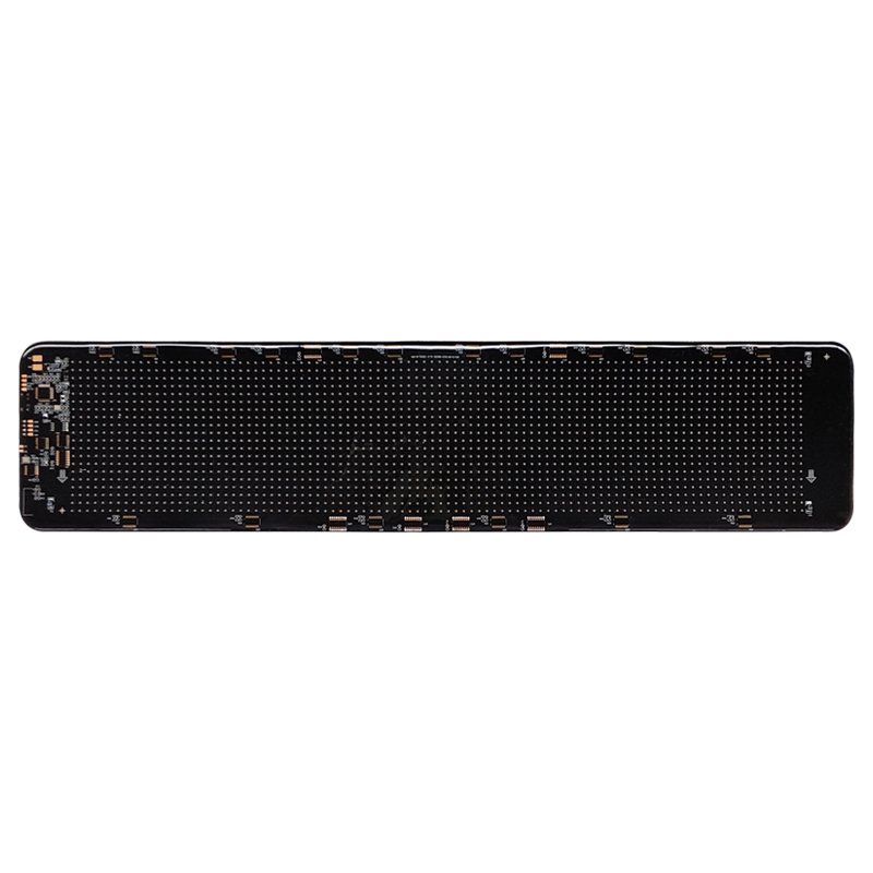 led car sign flexible screen display fold app programmable advertising board for car rear window