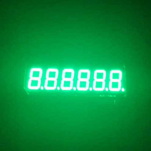 kem-3661-ASR LED digital 0.36 inch 6 digit 7 Segment display red color