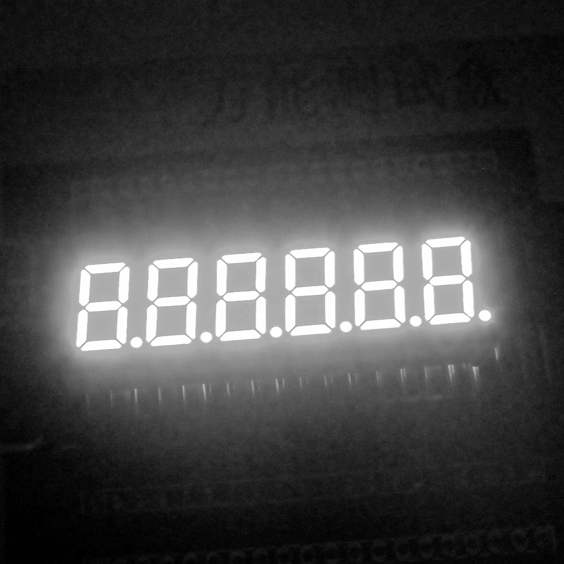 kem-3661-ASR LED digital 0.36 inch 6 digit 7 Segment display red color