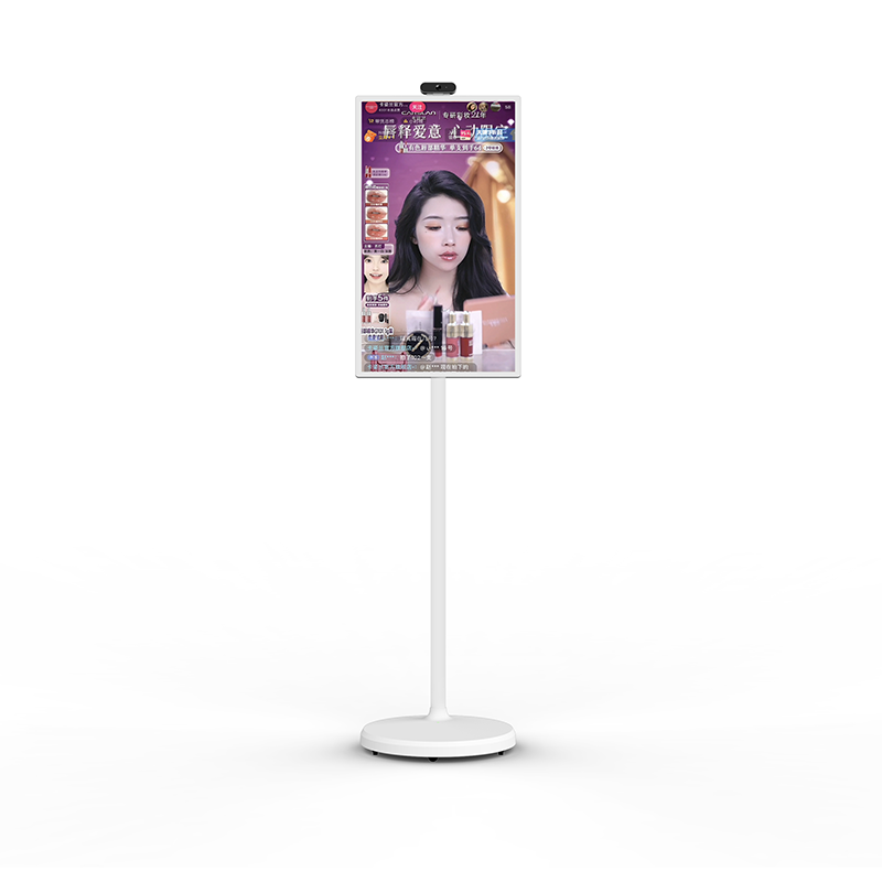 27 32 Inch Floor Standing Online Live TV Streaming Broadcasting Android Screen