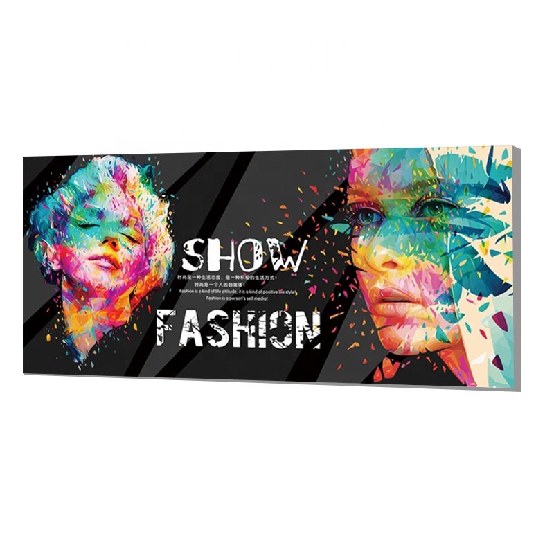 Led Display Board Advertising Light Box High Bright Promotion Store Logo Customized Quick Lock Corners Flashing Mode
