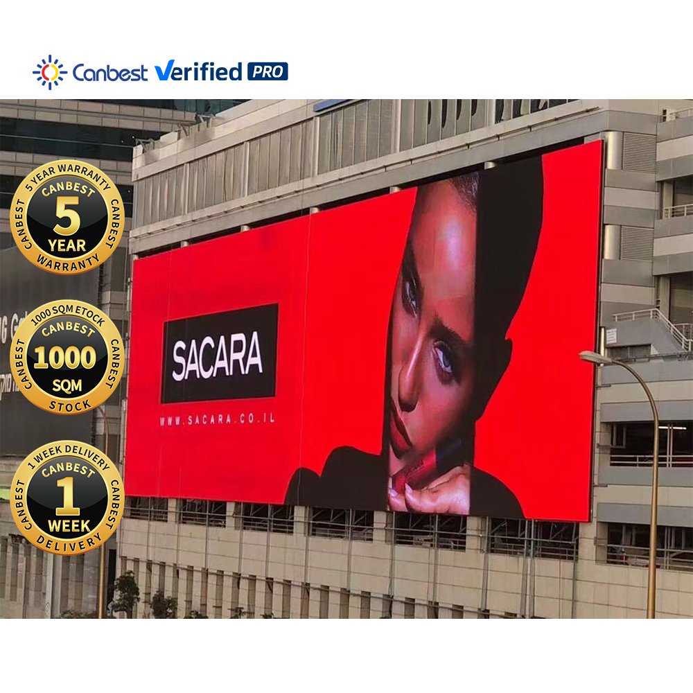 Canbest P6 P8 P10 Outdoor Digital Signage Sign Board Advertising Display Screen Pantalla De Publicidad Exterior LED Billboard