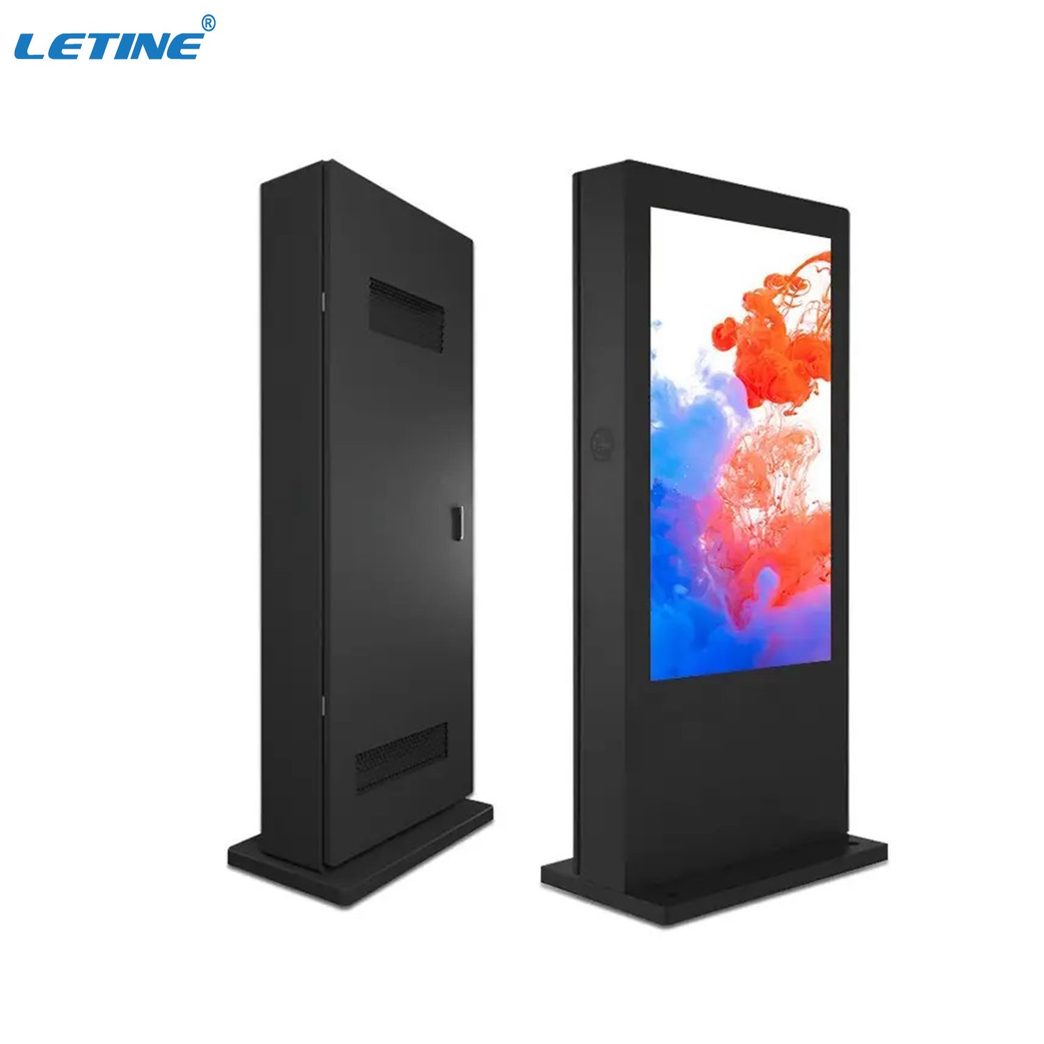 Outdoor commercial 65 inch lcd kiosk led screens for outdoor advertising Digital Advertising Board