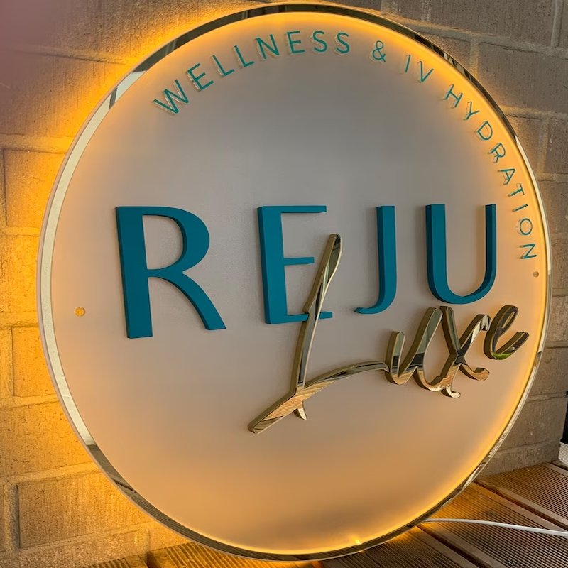 Custom Acrylic Led Sign Board Salon Dimmer Channel Letters Signboard Business Sign Light up Letters Backlit Signs for Office 110