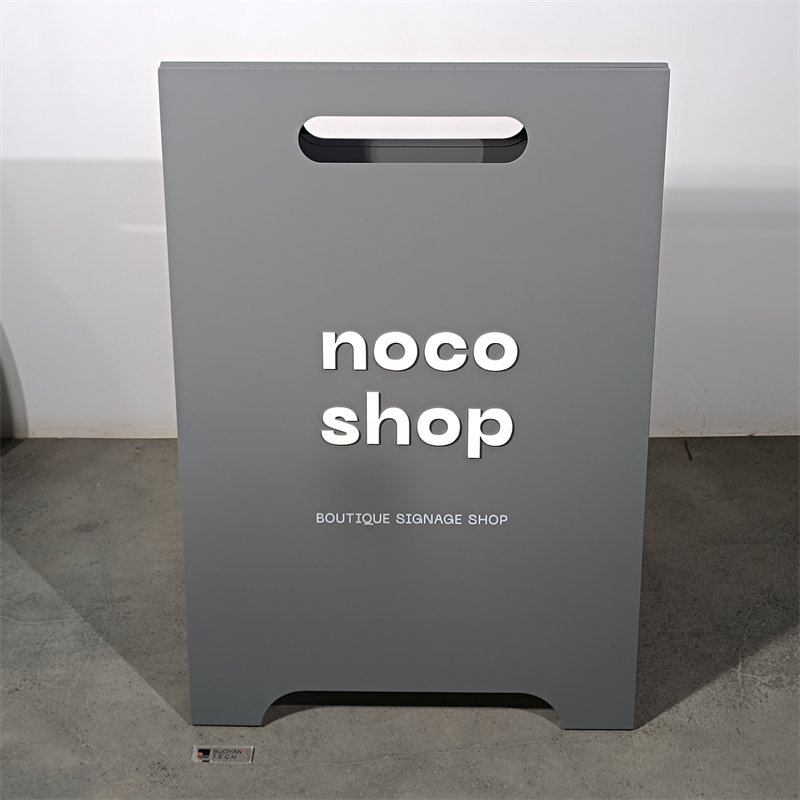 Hot Sale Popular Display Stand Outdoor Weather Resistant Pavement Sign Board A Frame Stand Sidewalk Sign Poster Stand a frame