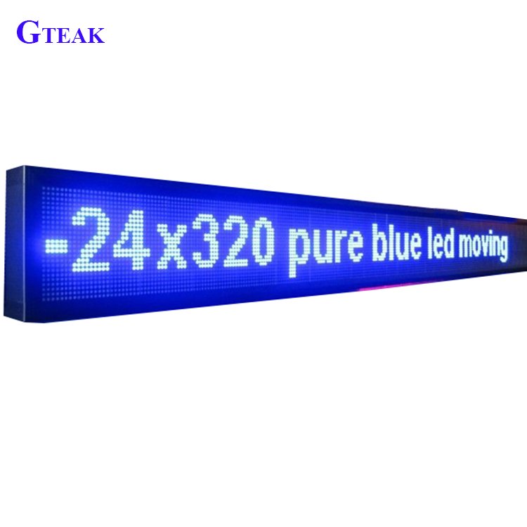 outdoor programmable scrolling led sign board price