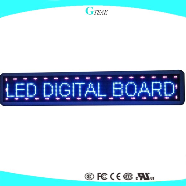 outdoor programmable scrolling led sign board price