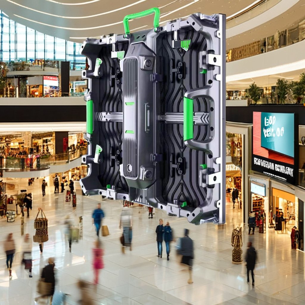 Indoor Rental P3.91mm LED Panel Self-Service Business Media Advertising Display SMD Chips Stand Welcome Display Video Wall