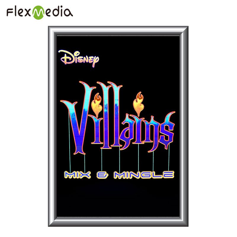 EL display panel EL light box advertising billboard menu board can be light up with animation effect support custom low cost