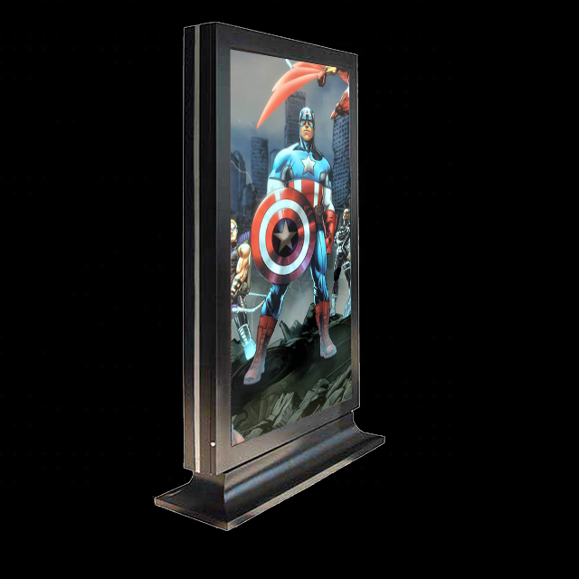 EL display panel EL light box advertising billboard menu board can be light up with animation effect support custom low cost