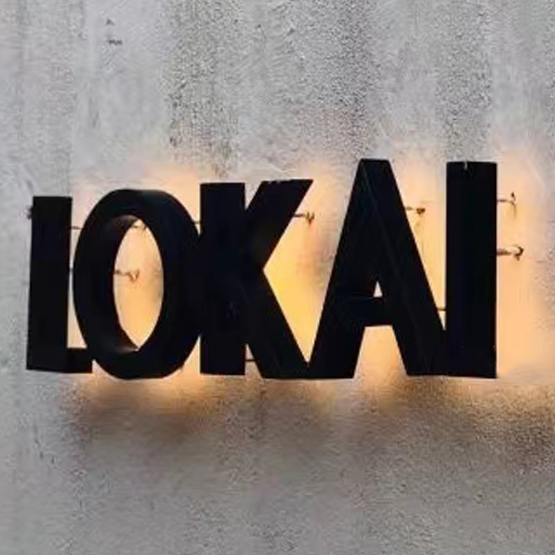 Laser Cutting Acrylic Letters Sign For Company Logo And Reception Signs Salon Sign