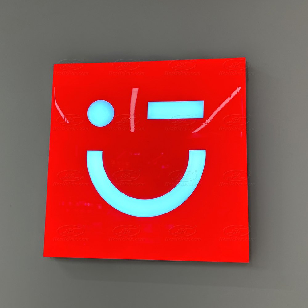 custom glow iron frame branding personalized hollow board large outdoor street advertising sign acrylic light box