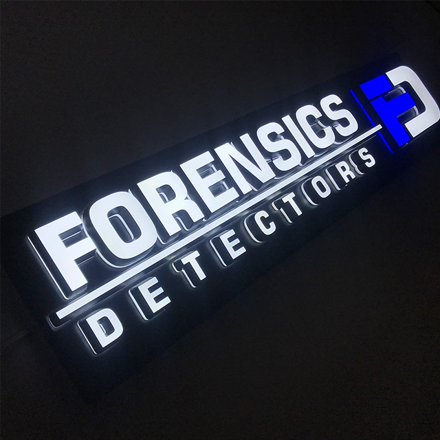 3d Led frontlit Backlit Channel Letters Sign Light company Logo Signage Sign free style Custom 3d acrylic Led Sign for business