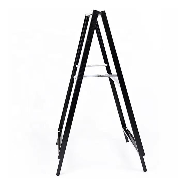 Free Standing Double-Sided A-Frame Metal Poster Display Stand for Advertising