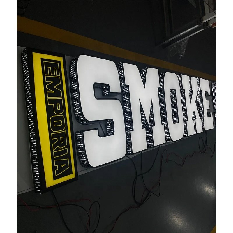 3d logo letter sign standing frontlit led letters 3d light sign led sign board outdoor advertising manufacturer
