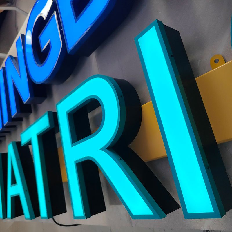 Beer Wine Liquor Led Signs Store Front Advertising Light Liquor Sign Board Led Letters Alphabet
