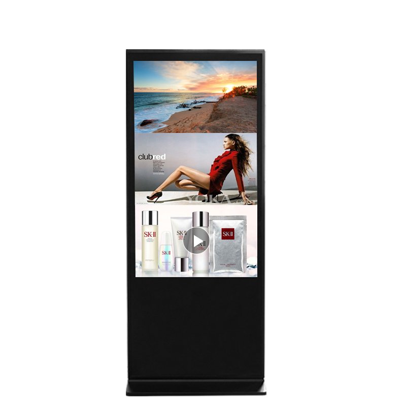 YCZX factory supply 43 inches multi touch screen vertical digital signage android interactive equipment and message boards