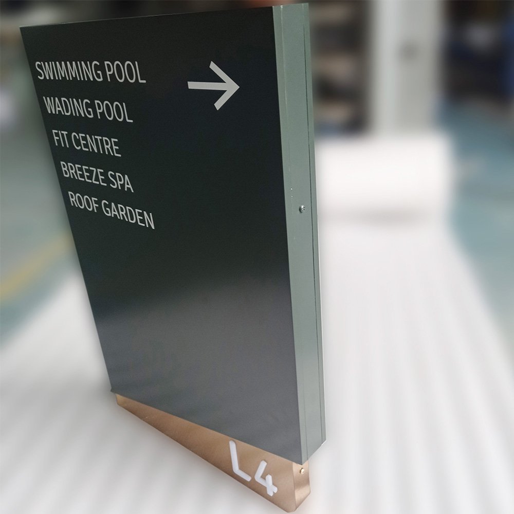 custom made waterproof outdoor low consumption led signage acrylic advertising display led illuminated sign board