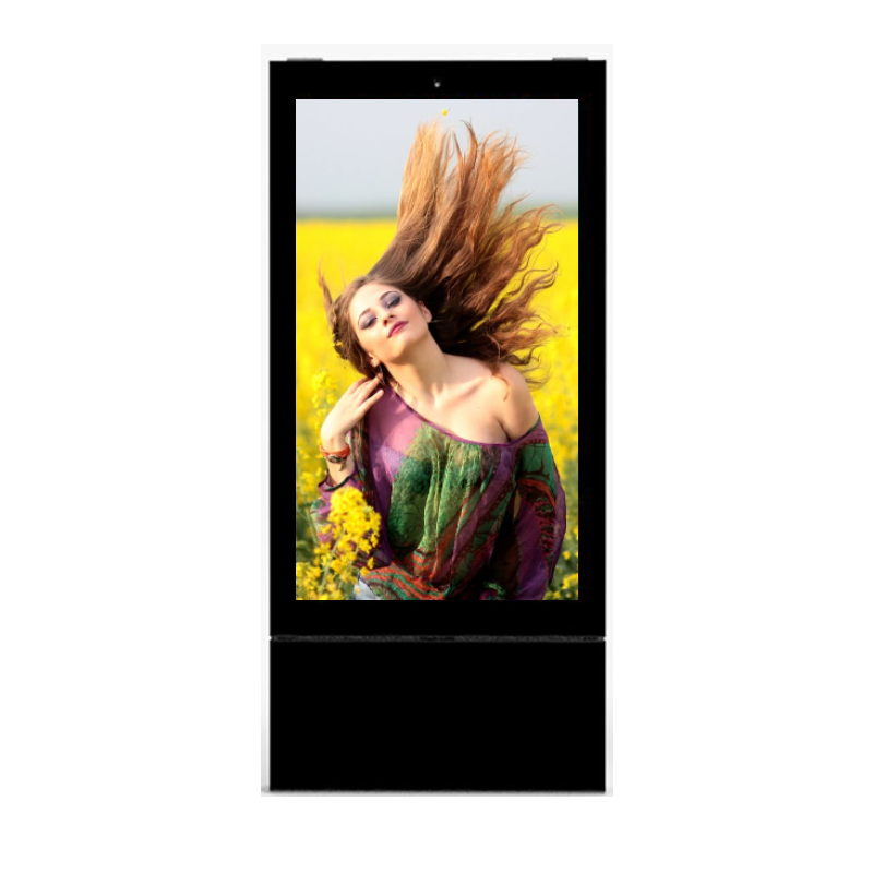 55inch indoor interactive board floor stand lcd led advertising tv player wifi digital signage