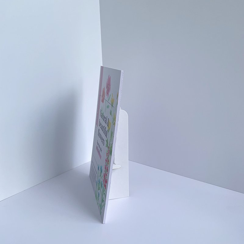 Hot Sale Custom 5mm Custom A4/A3 size Single/ Double Sides Promotion Advertising Stand PVC Foam Board Sign for Table