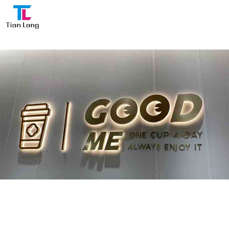 2023 Customized high-end Stainless Steel Frontlit Advertising Sign Outdoor Led Letter Sign 3D Led Channel Letter Sign