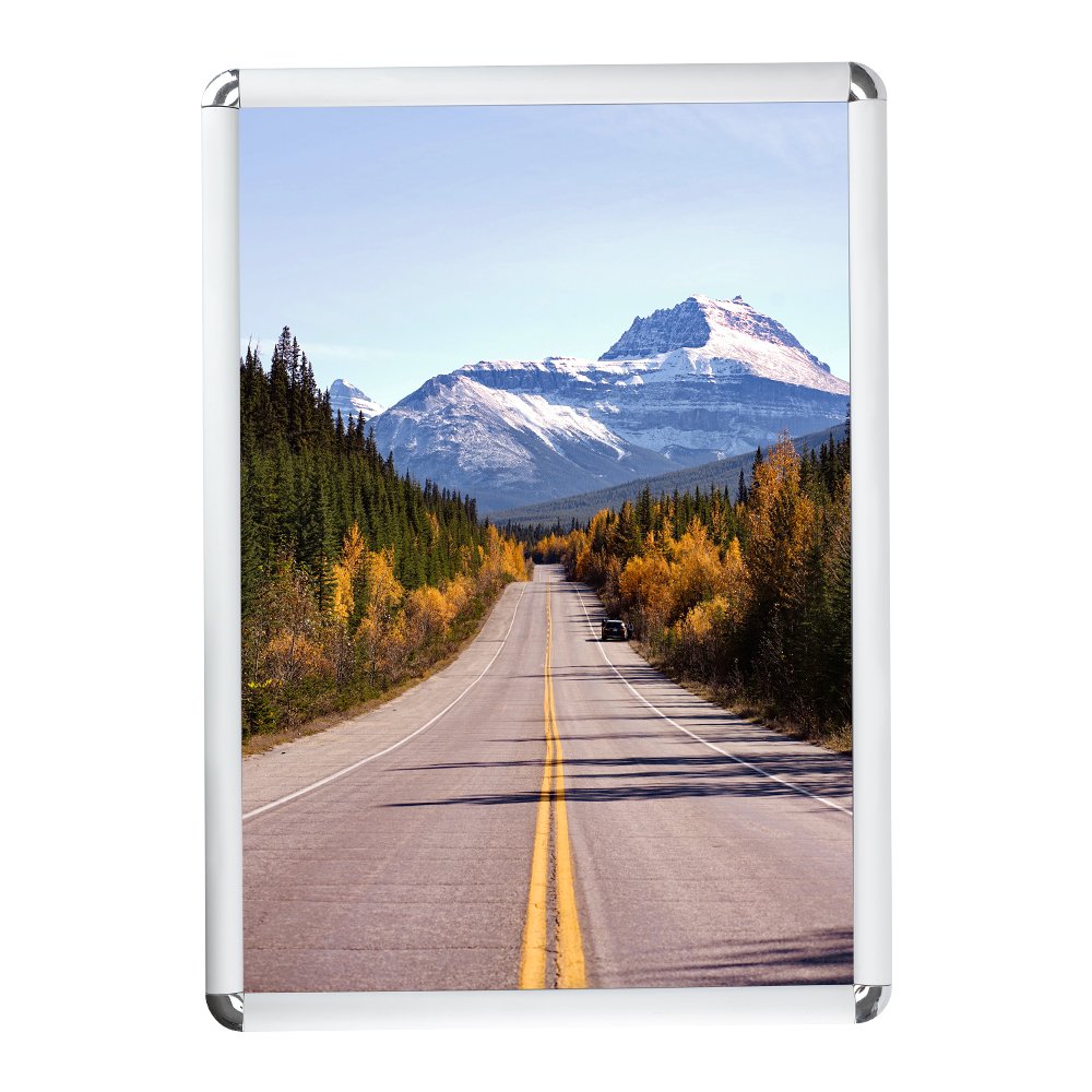 Advertising board outdoor Front open aluminum snap poster frame A0/A1/A2/A3/A4/A5
