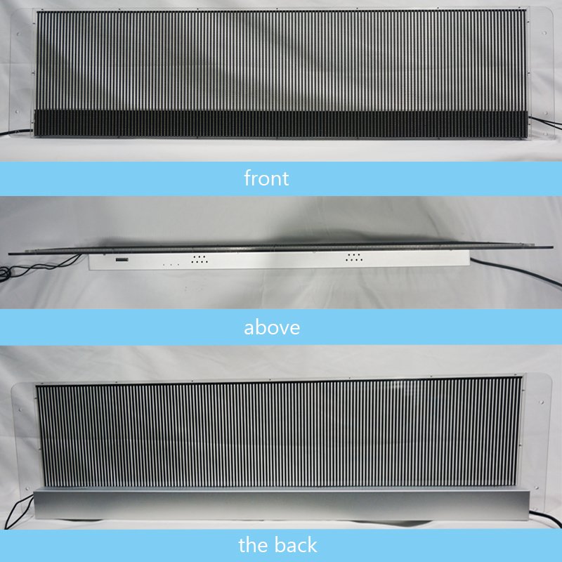 Full Color Car Rear Window LED Sign Advertising Board P2.6-5.2 RGB Wifi 4G Control Car Rear Window Led Screen Display Screens