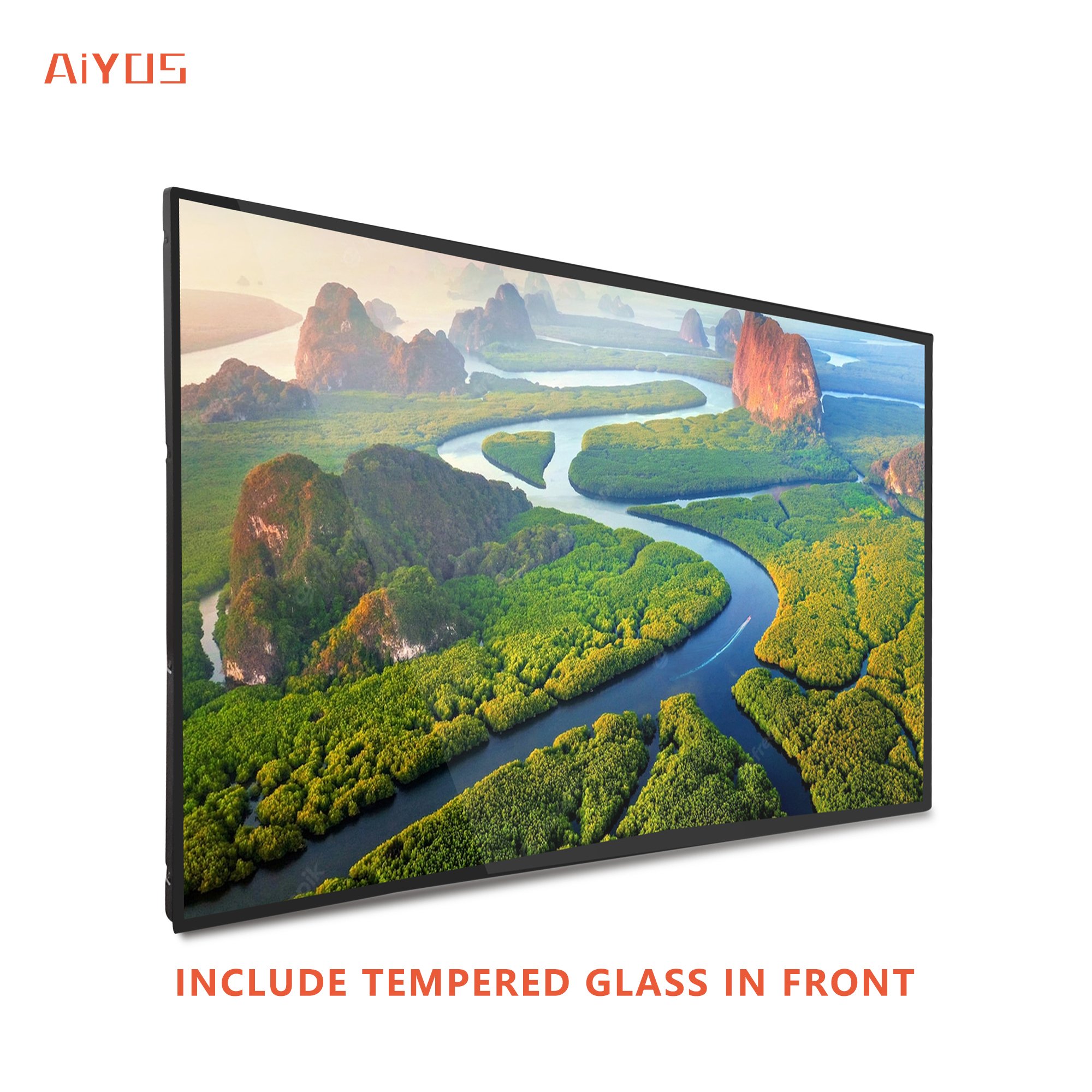 High Brightness LCD Advertising Displays 43 inch Android Touch screen Panel Digital Signage Advertising Menu Board