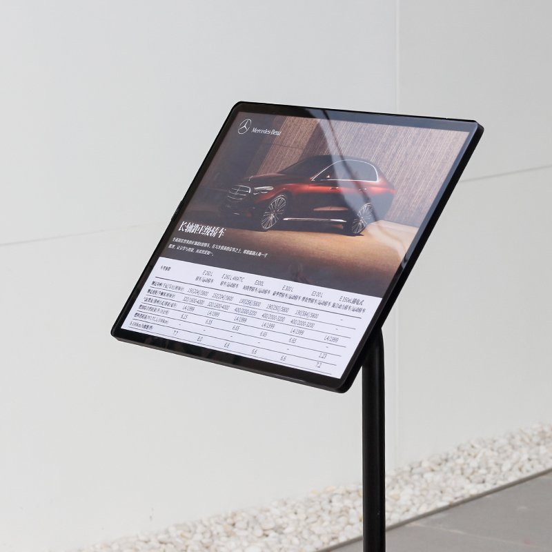 Floor Standing simple Poster Display stand advertising boards Car parameter A3A4 menu stand Show Rack magnet Adjustable
