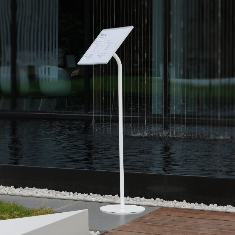 Floor Standing simple Poster Display stand advertising boards Car parameter A3A4 menu stand Show Rack magnet Adjustable