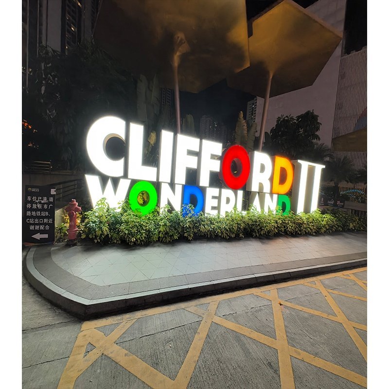3d letter sign custom 3d logo letter sign standing led sign board outdoor advertising manufacturer