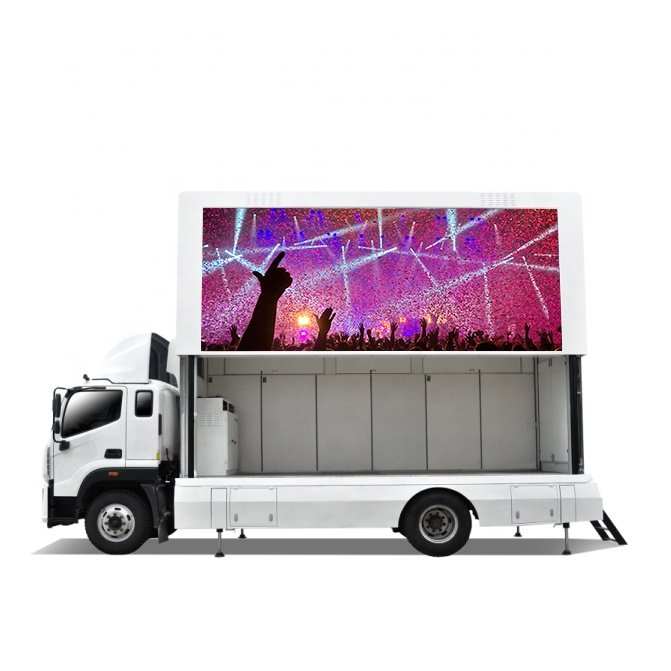 5440mmx2240mm LED Screen Advertising Board Truck Advertising Vehicle
