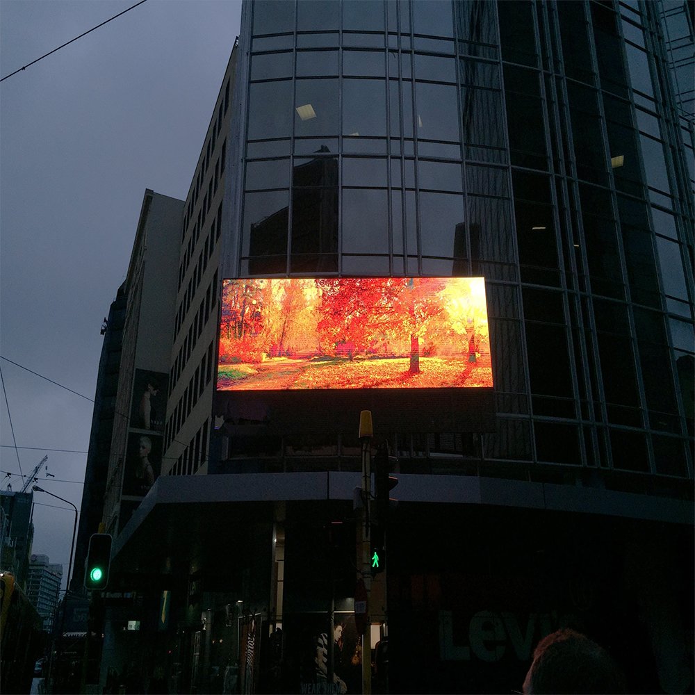 Outdoor Led Digital Billboard advertising High Resolution Fixed Installation P6 P8 P10 Led Giant Screen