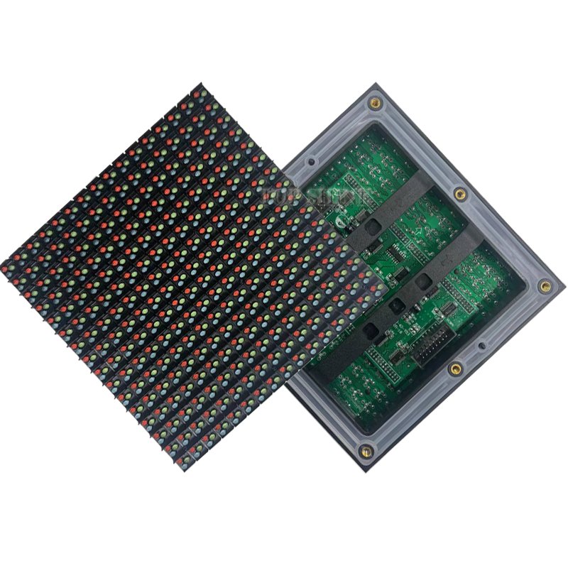 P12.5 DIP LED 8000cd High Brightness Full-Color Outdoor BUS advertising display screen Score screen Traffic guidance screen