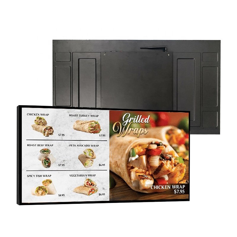 Customized 32Inch 1920*1080 Digital Signage Menu Board Digital Signage lcd Advertising Digital Display Screen